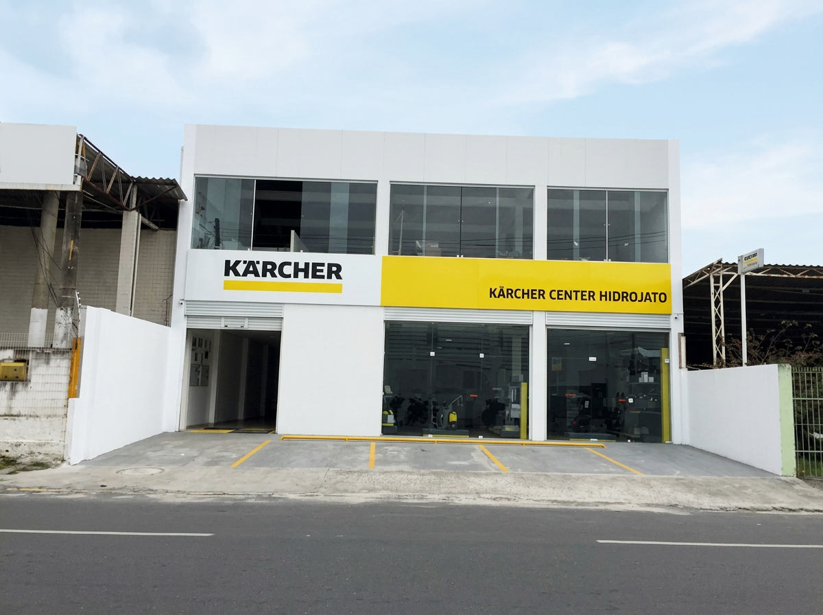 Fachada da Kärcher Center Hidrojato em Recife/PE
